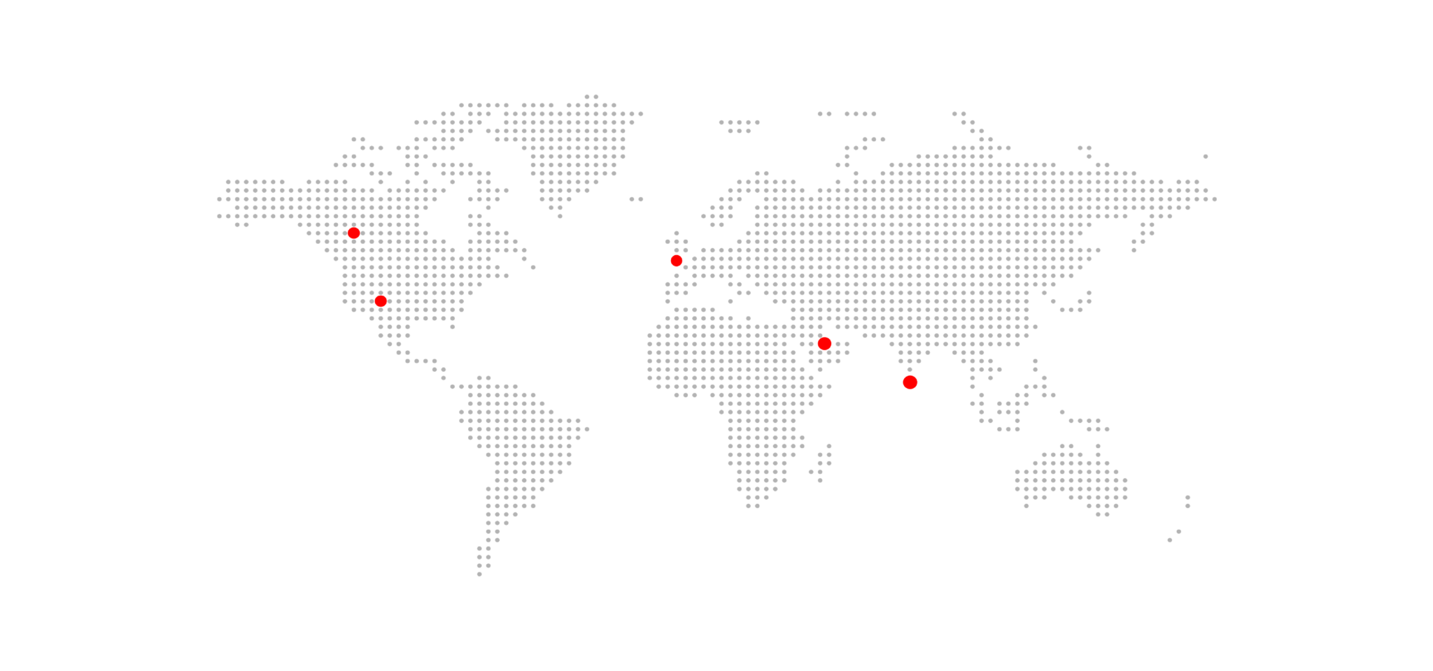 Global Dotted Map